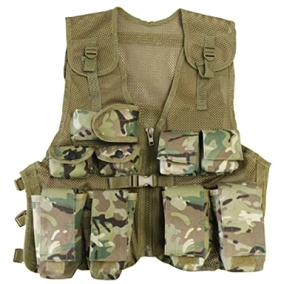 Image of Kombat UK Kids Assault Btp Vest British Terrain Pattern, One Size