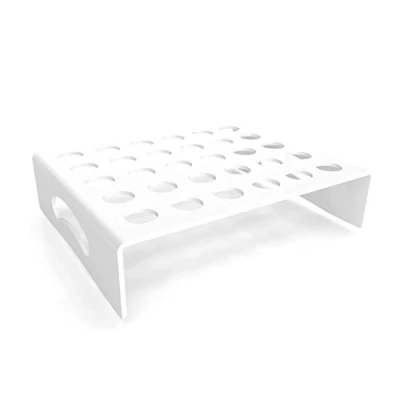 Image of Canape/Cone Tray Strong and Very Durable Made from 5mm White Acrylic