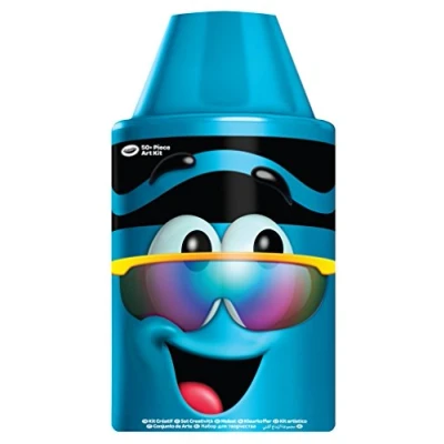 Image of CRAYOLA 04 6898 E 000 Tip Art Case Turquoise Blue