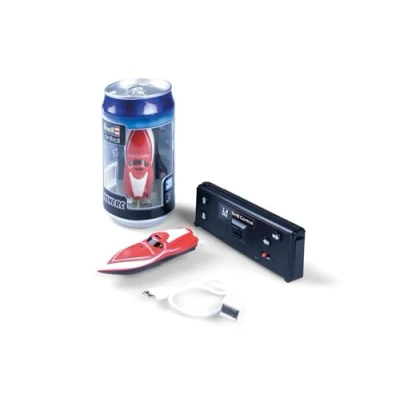 Image of Revell Control 23569 Mini RC Speedboat Red With Precise 2.4 GHz Control, 7.5cm in length