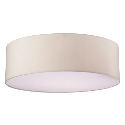 Image of Phoenix 2 Light Bathroom Flush Ceiling Cream IP54, E27