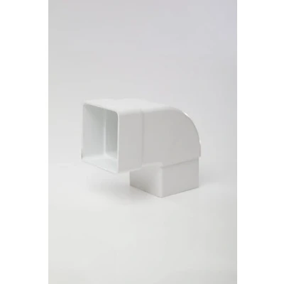 Image of POLYPIPE RS232 White Square Offset Bend 92.5 for 65mm downpipe