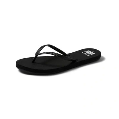 Image of Reef Stargazer, Women Flip Flop, Black (Black/Black),7 UK (40 EU) (9 US)