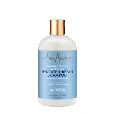 Image of Shea moisture manuka honey &amp; yogurt shampoo 13oz/384 ml