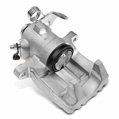 Image of Frankberg Brake Caliper Rear Right Compatible with A3 1999 2003 Leon 2006 Fabia 2009 Golf 2005 Polo 2001 2021 Replace# 1J0615424D