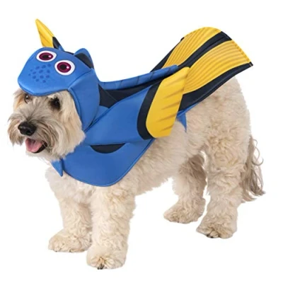 Image of Rubie&#039;s unisex Disney Finding Nemo Dory Pet Costume, As Shown, Medium US