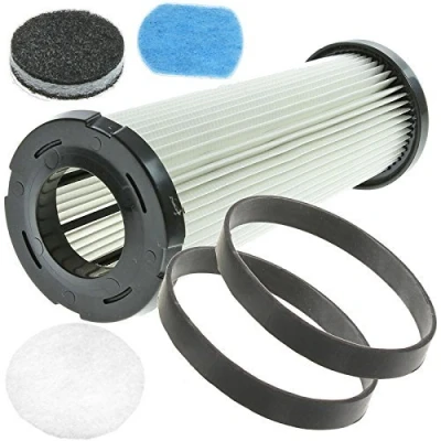 Image of SPARES2GO HEPA Filter &amp; Belt Service Kit For VAX Vacuum Cleaner (Fits V 060 Turboforce, 060C Turboforce Complete, 060P Pet, 060R Reach)