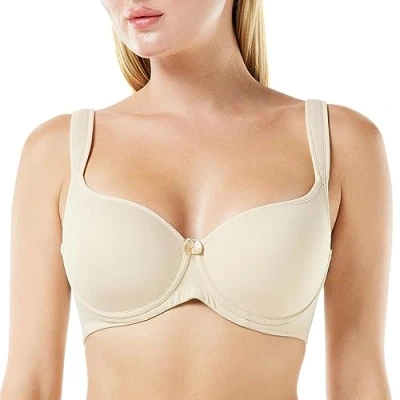 Image of Dagi Women&#039;s Underwire Minimiser Bra Minimizer, Beige, 38B