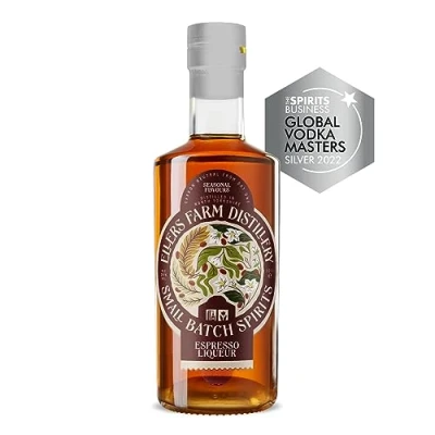 Image of Espresso Liqueur 50cl, 28% ABV. Made by Ellers Farm Distillery Making incredible spirits in the most sustainable way