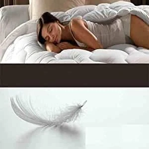 Image of ARLINEN Premium Quality 13.5 Tog Duck Feather &amp; Down Duvet 100% Cotton Anti Dust Mite Proof Fabric Allergen in (Single)