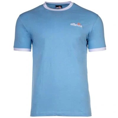 Image of ellesse Men&#039;s Meduno T Shirt, Light Blue, XS UK