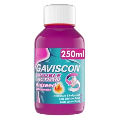 Image of Gaviscon Double Action Aniseed Oral Suspension 250ml