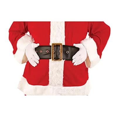 Image of Wicked Costumes Adult Deluxe Santa Belt with Gold Buckle
