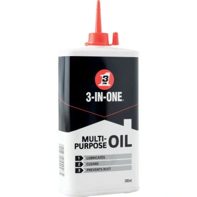 Image of 24 x Pack 3 in 1 Multi Purpose Oil FlexiCan 200ml Lubricant Drip Spout