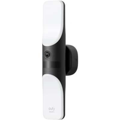 Image of eufy Security S100 Wired Wall Light Cam, Camera Outdoor, 2K with 1200 Lumen Light, Color Night Vision, Motion Activated AI Smart Detection, IP65 Waterproof(Renewed)