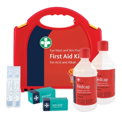 Image of Redcap Eye Wash &amp; Skin Flush Kit Including Bracket