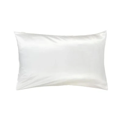 Image of White Satin Pillowcase Danielle Creations 51 x 76 cm