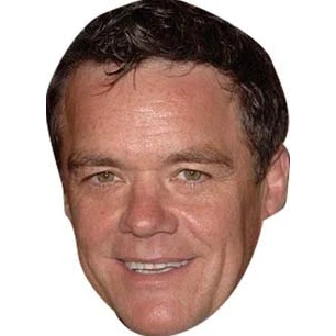 Image of FoxyPrinting Paul Robinson Neighbour Celebrity Cardboard Party Face Mask Fancy Dress