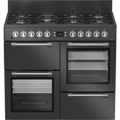 Image of LEISURE Cookmaster CK100F232T 100 cm Dual Fuel Range Cooker Anthracite, Black