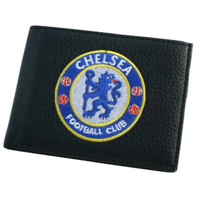 Image of Chelsea Crest Embroidered Leather Waller Multi Colour