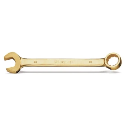 Image of Beta 420846 Sparkproof Combination Spanner, Open Bi hex Ring Ends, 46mm Size