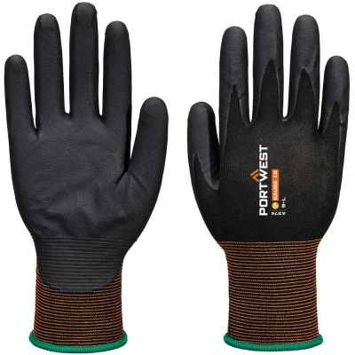 Image of Portwest GP Grip 18 Nitrile Micro Foam Black Large