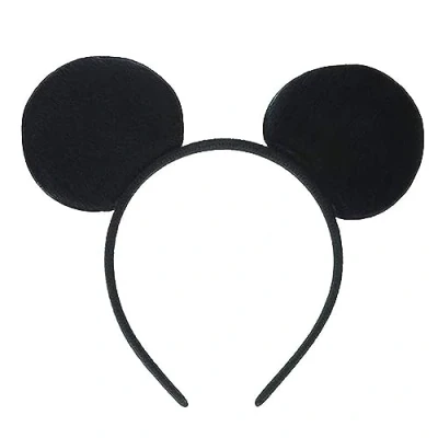 Image of Navoys Black Mickey Mouse Ears Headband Cartoon Ears, Fancy Dress, One Size, for Children and Adults, Accessory (Mickey (1 Set))