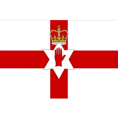 Image of Flag, 5ft x 3ft, Northern Ireland