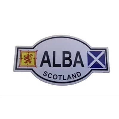 Image of Alba Scotland Scottish Lion External Car Bumper Sticker Decal