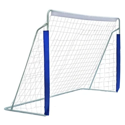 Image of FUNJEPE 8ft Portable Steel Soccer/Football Goal Outdoors Garden Training with Rot Proof Football Net and Carry Bag