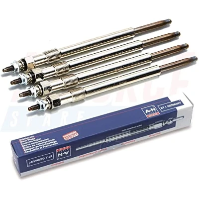 Image of 4 Pcs Heater Glow Plugs Intended For RENAULT Megane, Clio, Logan, Symbol, Laguna, Sandero, Duster, Talisman, Twingo, Kadjar 1.5 dCi (2005 Onwards) 8200682592, 8660001621 AUTORCE