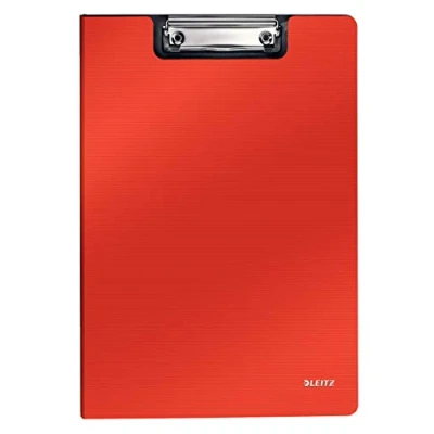 Image of Leitz 39621050 Foam Solid A4 Clip File light Green red