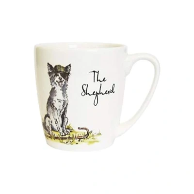 Image of Churchill Country Pursuits Animal Mug Vintage Printed Sheepdog Tea Coffee Cup 300ml The Shepherd