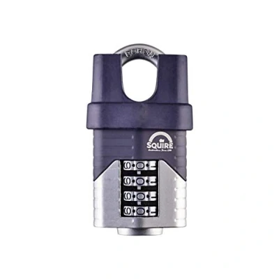 Image of Squire, Henry Vulcan 4 Wheel Closed Shackle Combination Padlock, 50 mm (Length)