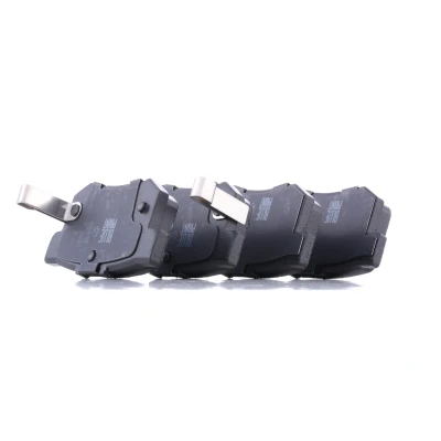 Image of GBP90331AF, GBP90339AF, SFP100220EVA Brake pad set BLUE PRINT ADH24250 Rear Axle with acoustic wear warning HONDA: Integra II Coupe, Stream I