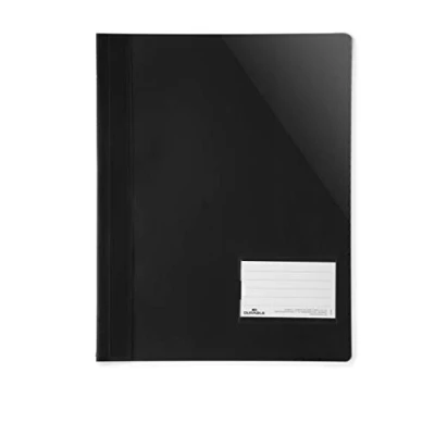 Image of Durable 269001 Viewing File for Din A4, Extra Wide, Black, Pack of 25