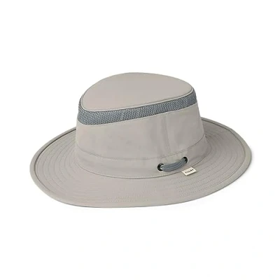 Image of Tilley Mens Ltm5 Airflo Medium Brim Hat, Rockface, 7 5/8 EU