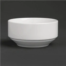 Image of Royal Porcelain Classic White Stackable Soup Bowl 110mm (12 pack)