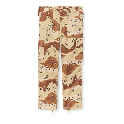 Image of 6 Pocket Camouflage Combat Cargo Trousers USA Desert/Choc Chip (38)