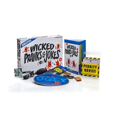 Image of Marvin&#039;s Magic Wicked Pranks &amp; Jokes Hilarious Collection of Fun for Kids Includes Original Selfie Phone Squirter + More Suitable 8 Year Olds