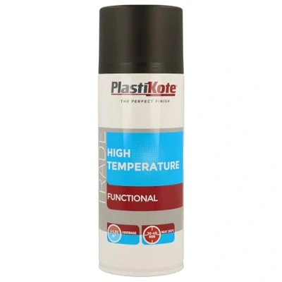Image of PlastiKote PKT71018 High Temperature Black Paint