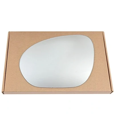 Image of Less4spares Wing Mirror Glass Left Compatible with Nissan Cube 2010 2014 STICK ON Passenger Near Side Convex