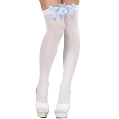 Image of Sancto International Womens Dorothy Style White Stockings