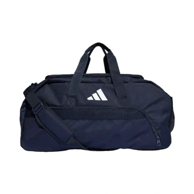 Image of adidas Performance TIRO League Duffle M Sports bag, Size: One Size 2, Team navy blue 2/black/white