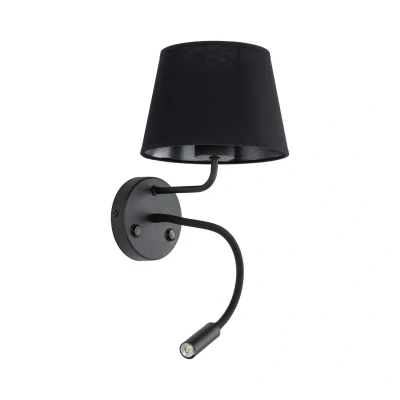 Image of Maja Reading Wall Light Black 2xE27, G9