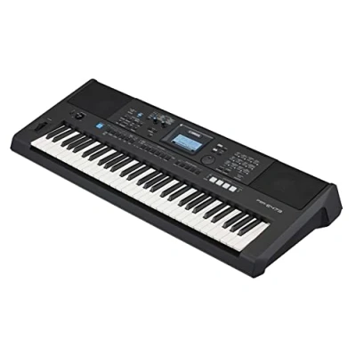 Image of Yamaha PSR E473 Portable, Versatile Digital Keyboard with 61 Touch Sensitive Keys, in Black