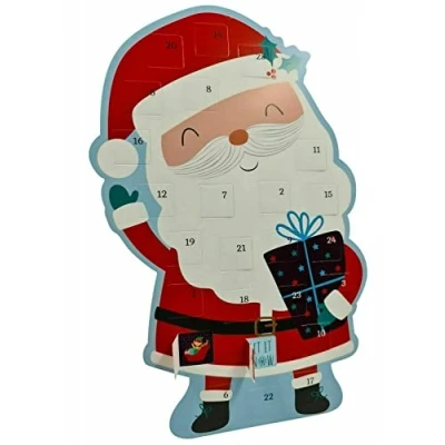 Image of Christmas Advent Calendar Santa 25 Day Countdown Gift Envelope