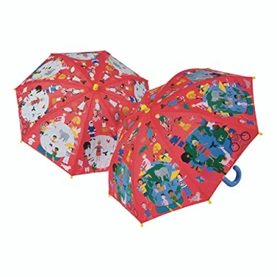 Image of Floss &amp; Rock Colour Changing Umbrella One World