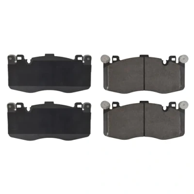 Image of 34117852969 Brake pad set BLUE PRINT ADBP420023 Front Axle prepared for wear indicator BMW: X5, X6