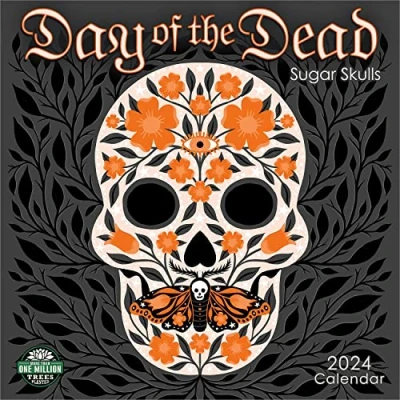 Image of Day of the Dead 2024 Calendar: Sugar Skulls